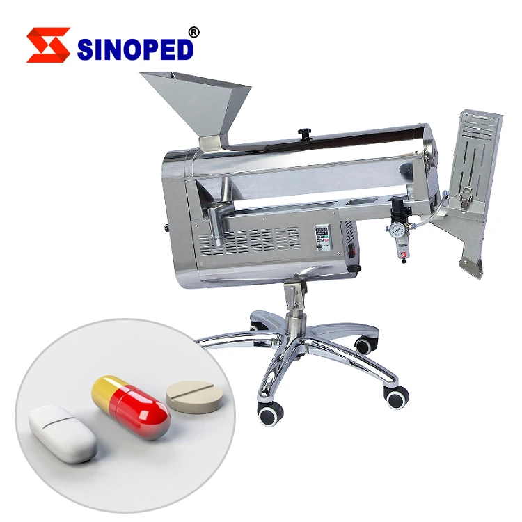 SINOPED Capsule Polishing Machines capsule polisher with rejection function