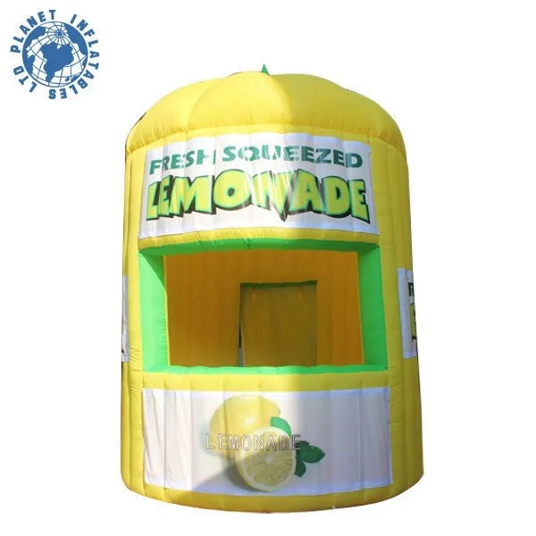Заводская цена надувная кабина lemonade рекламный стенд киоск для рекламы