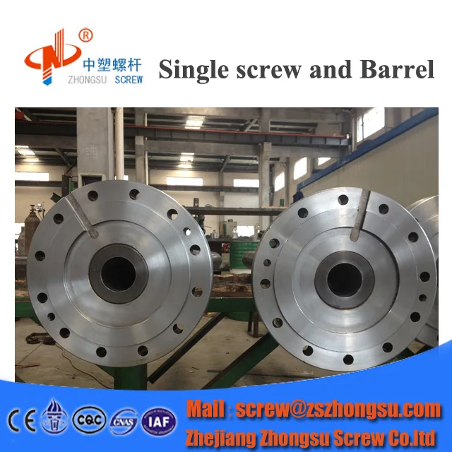 Экструдер с одним винтовым цилиндром для выдувной машины из полиэтилена высокой плотности/полиэтилена низкой плотности