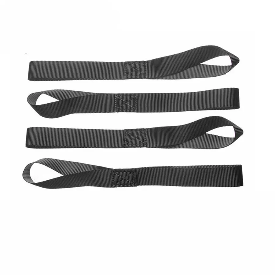 
2inch 50mm Soft Loop Polyester Webbing tie down strap for Motorcycle Soft Belt Car Motorbike Loops 