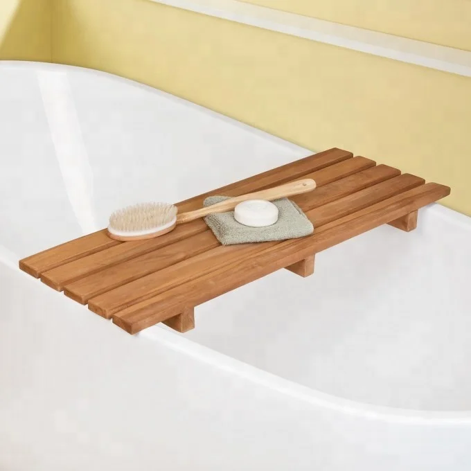 
Hot Sale Deep Cheap Slate Portable Camping Wooden Bamboo Shower Bathtub Tray 