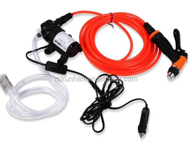 micro dc cheaper electric high pressure portable car washer 12v
