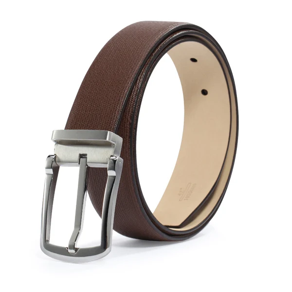 Fashion Metal Buckle Mens Belts Genuine Leather Modern Famous Brand leather men belt.