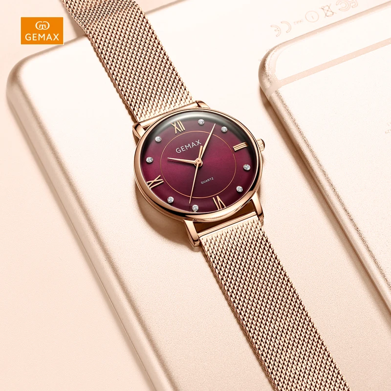 Новый дизайн, наручные часы, японский механизм, кварцевые наручные часы, женские кварцевые часы