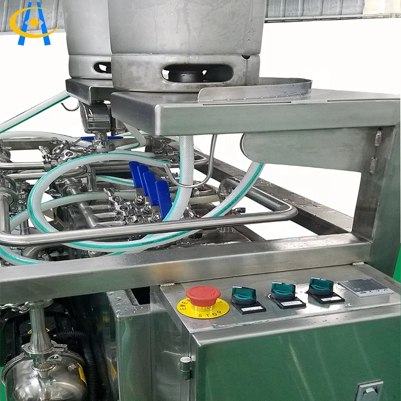 
Double station manual Beer keg washing machine for beer brewery 