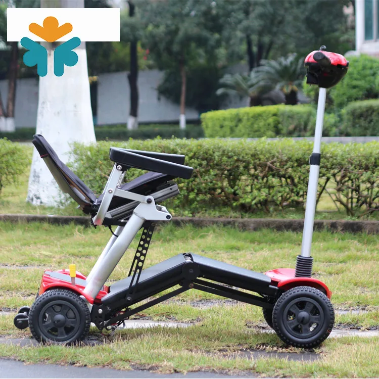 Lightweight remote foldable  Power Mobility Disabled old people scooters for sale