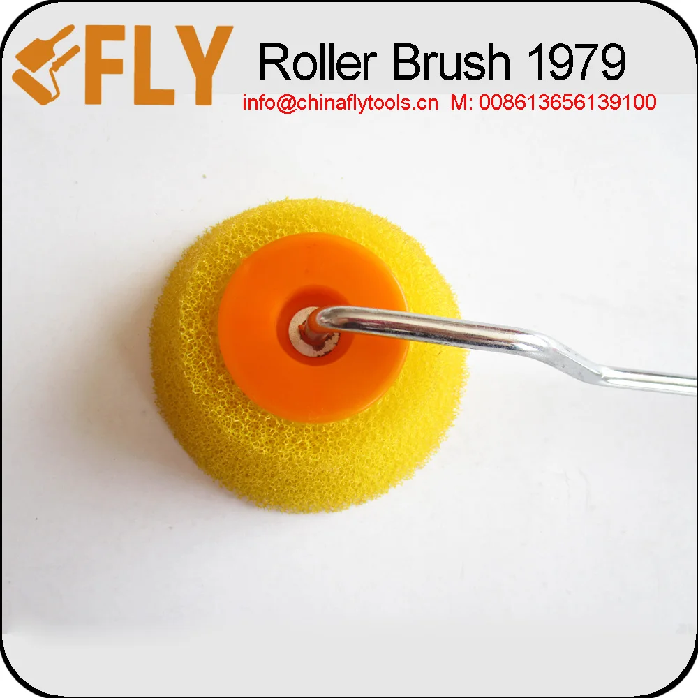 high density foam tube paint roller brush
