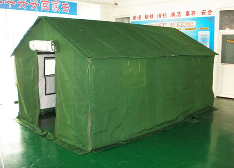 High Quality and Cheap Price Green or Blue Refugee Tent for Sale