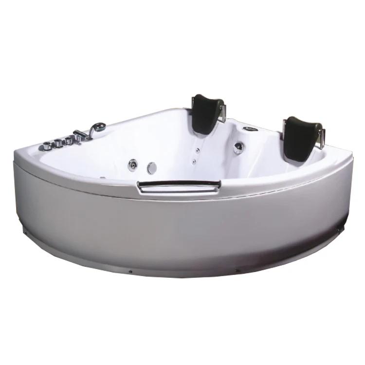 Economical Simple Style Custom Bathtub Portable NBTY-227 Massage CE White Bathroom Modern Freestanding Hydromassage 2 Person 1HP