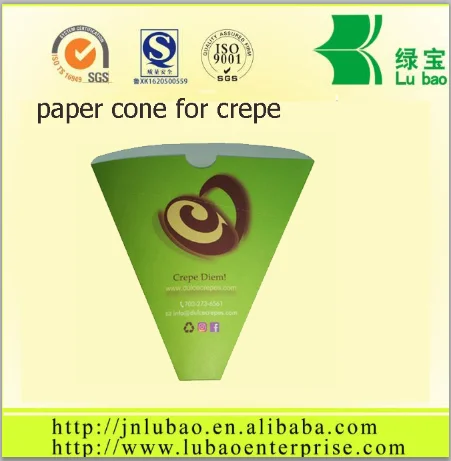 crepe holder paper box with good quality