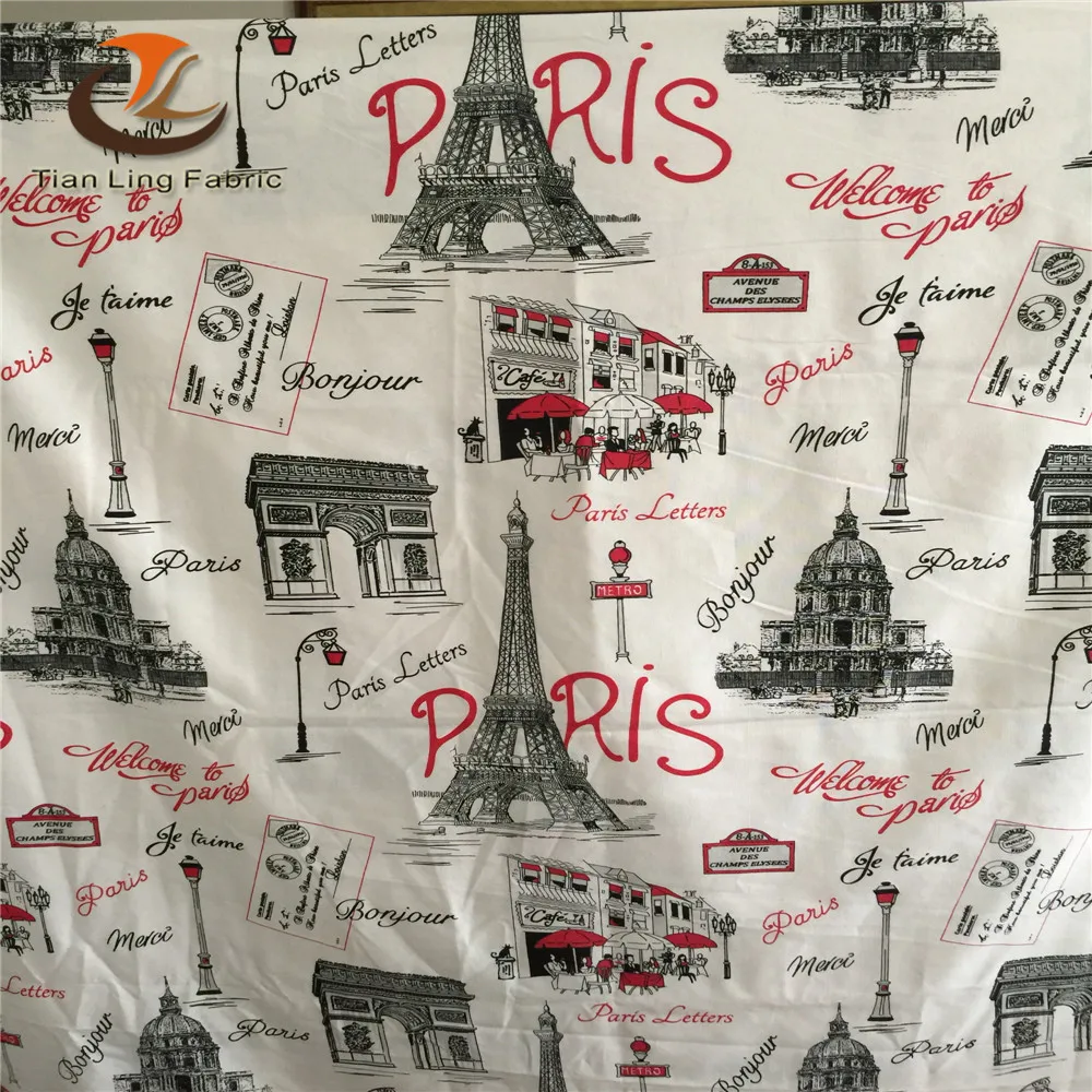 woven print fabric for sofa