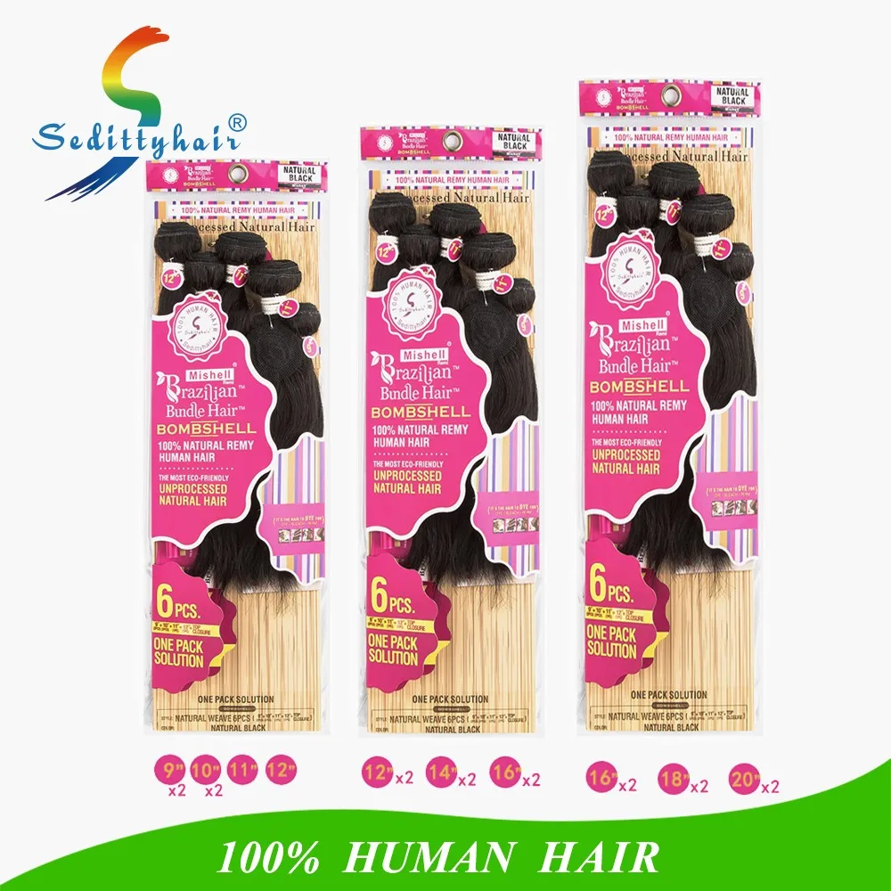 2016 new trendy products 100 human hair virgin brazilian hair 6pc with dropship