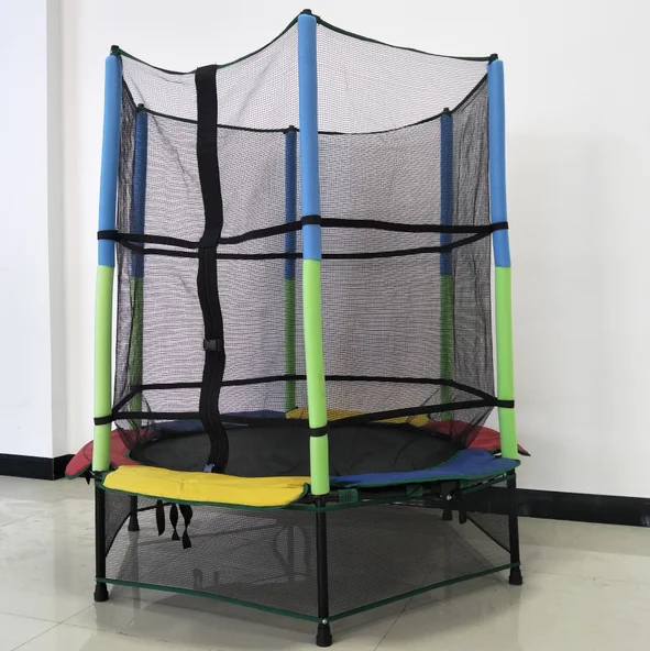 
sport entertainment child toy and gift mini trampoline 55inches indoor trampoline 