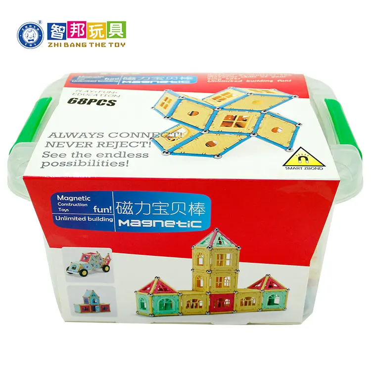 Образовательные игрушки дистрибьюторы сертификаты EN-71 ASTM Дошкольное обучение магнитная интеллектуальная игрушка-палочка