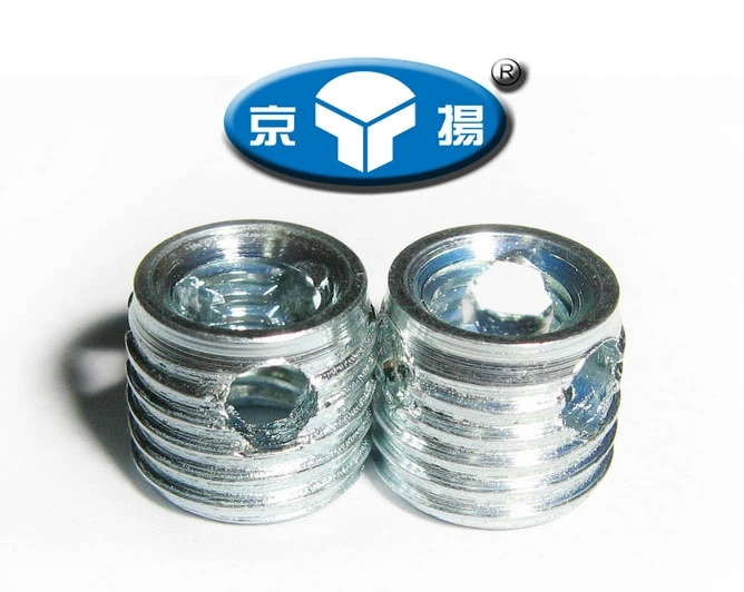 Manufacturer customized Self-Tapping Inserts With Three Cutting Bores for plastic