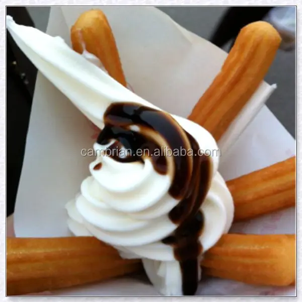 Stainless steel churros waffle maker churros forming making machine