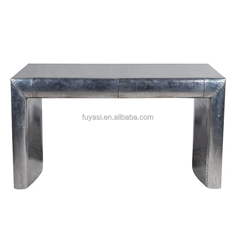 Aviator style , Aluminum office desk counter desk OF-005