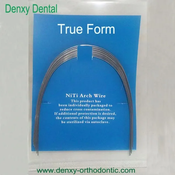 
Dental Orthodontic Thermal/Thermally Activated Heat NiTi Round and Rectangular Arch Wire 