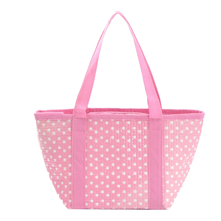 
China Manufacturers Custom Printed Lunch Cooler Insulated Shopping Bag 