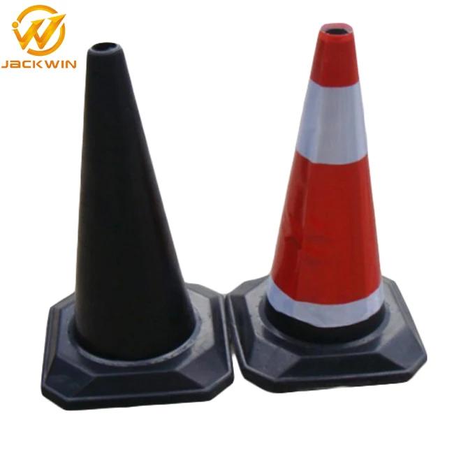 28inch Heavy Duty Rubber Reflective Traffic Safety Cones