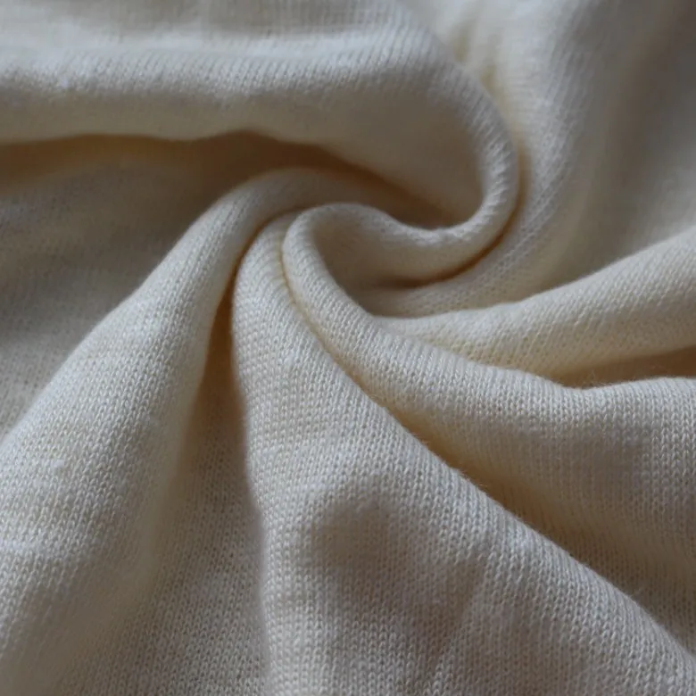 Органическая окрашенная 100% конопляная ткань Джерси для конопляной футболки