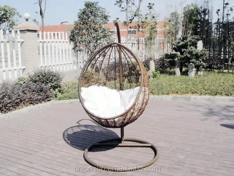 Luxury Outdoor Rattan Wicker Hanging Egg Swing Cheap Indoor Round Chair
