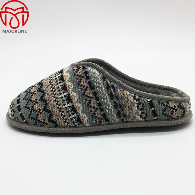 Cashmere man napping slipper shoes for indian vietnam
