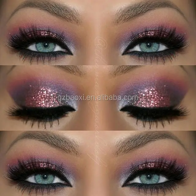 Single pan private label customized logo Metallic Pressed Shimmer Powder glitter eyeshadow