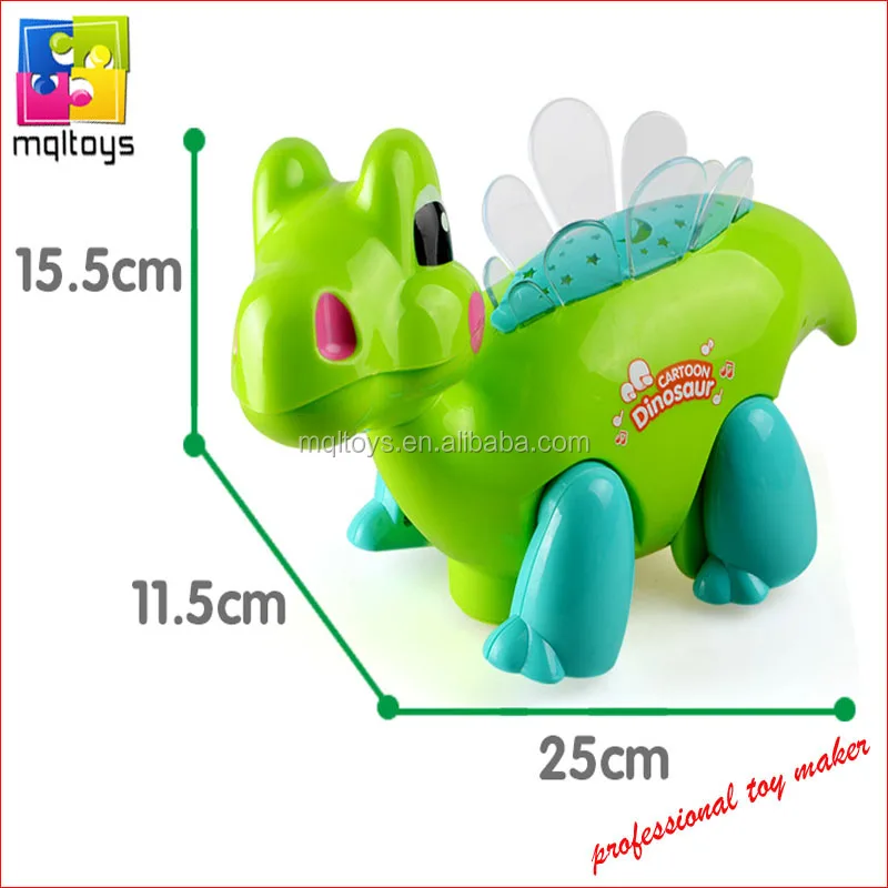 
B/O dinosaur bump & go light sound cartoon dinosaur toy 
