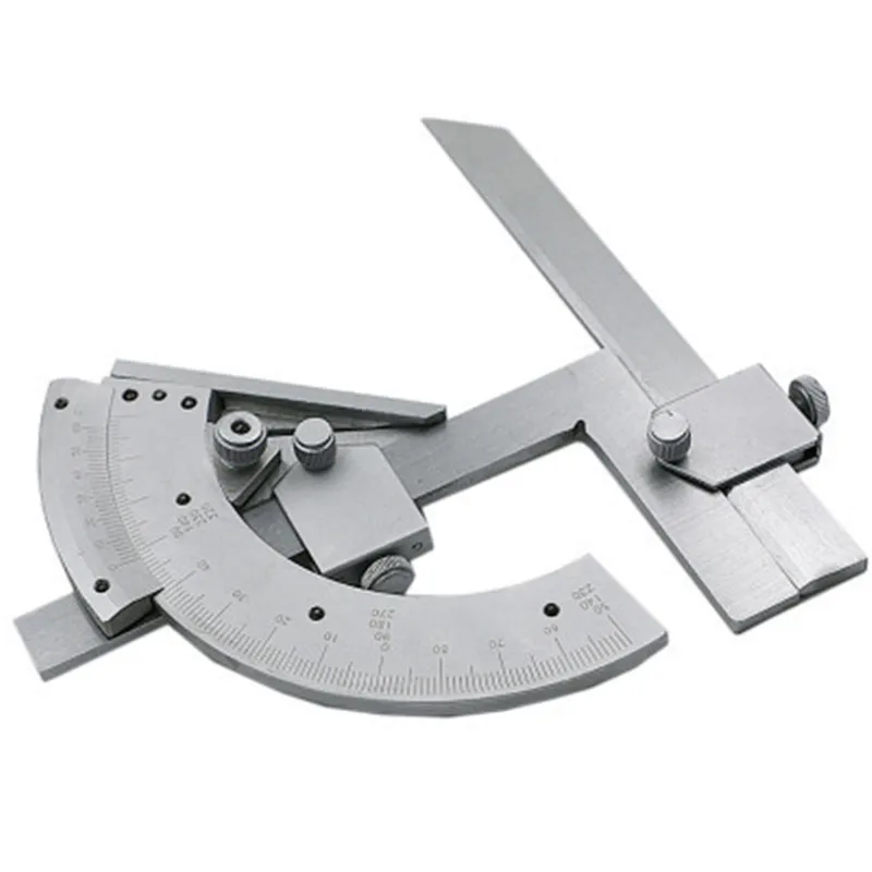 Protractor Universal Bevel Goniometry tool 0-320 Precision Angle Measuring High-quality stainless steel angle measuring Ruler