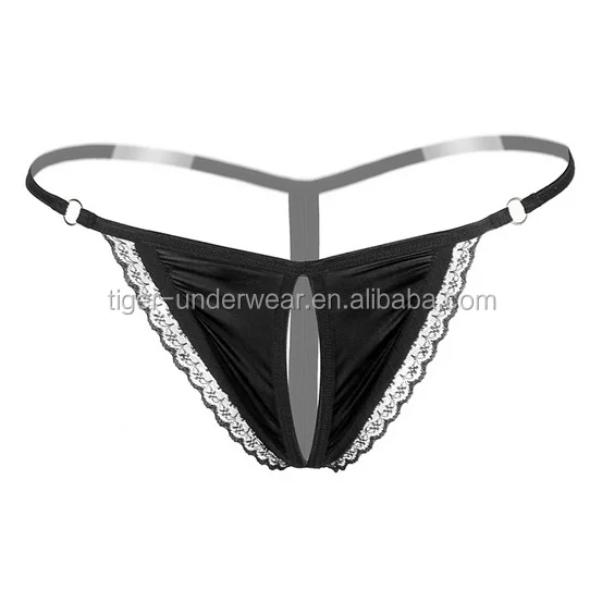 Young Teen Milk Silk T-back Panties Good Quality sexy Teens Girls Sexy Lingerie
