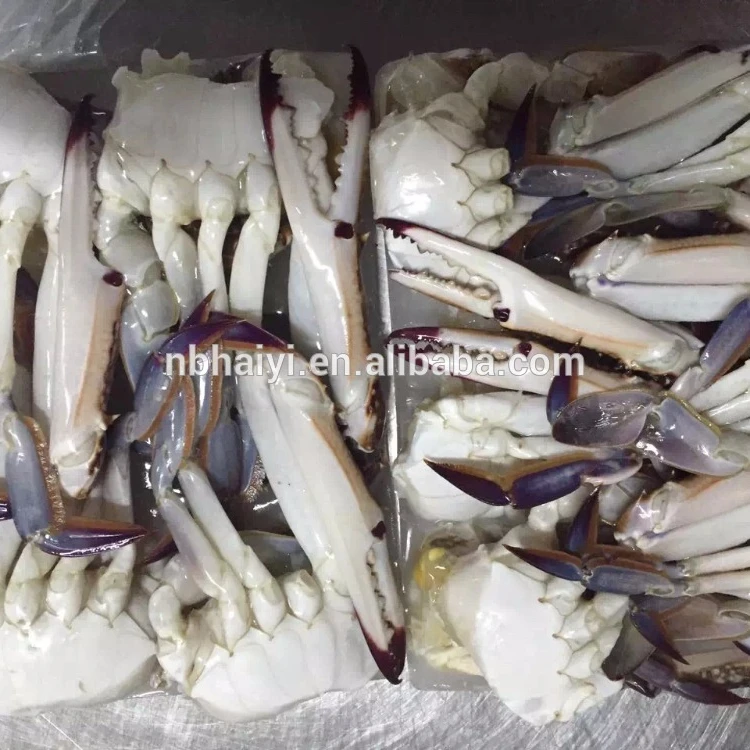 Frozen Half Cut Blue Swimming Crab Factory Supplier