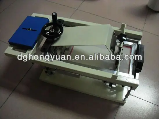 Q1 manual cylindrical silk screen printer for pens,cups