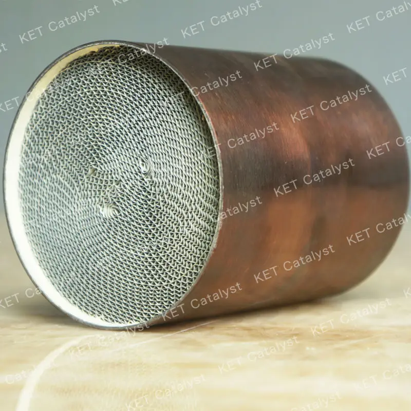 KET auto parts PGM honeycomb metal substrate catalyst caoting catalytic converter for gasoline cars