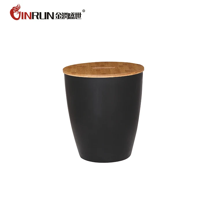 
2018 cheap warehouse storage plastic small seat plastic storage stool 