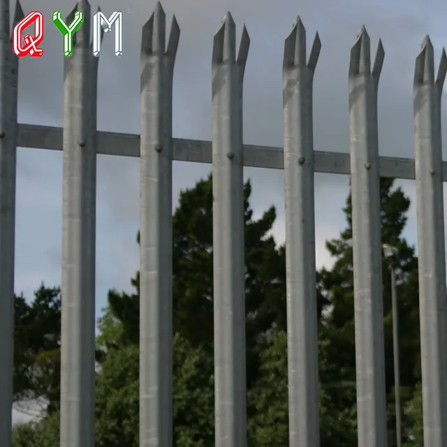 Steel Tube Barrier Fence Tubular Steel Palisade Fence and Gate