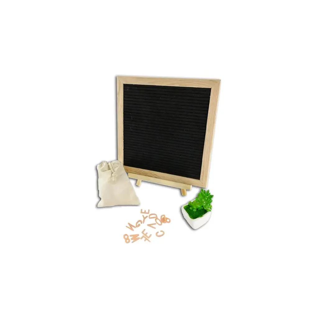 
Pine Frames Mini Rustic Sign Felt Letter Board 