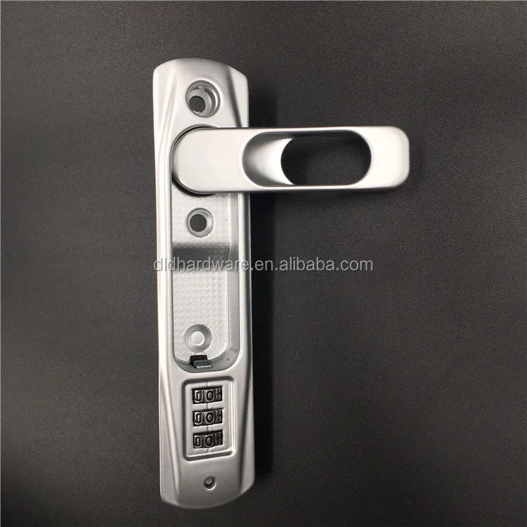 New Concealed Spindle Sliding Window and Door Handle Lock With Combinations