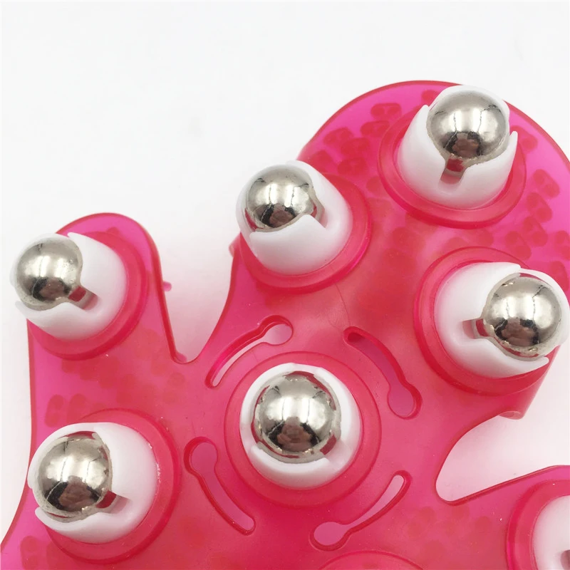 Plastic massager qlove full body massage gloves