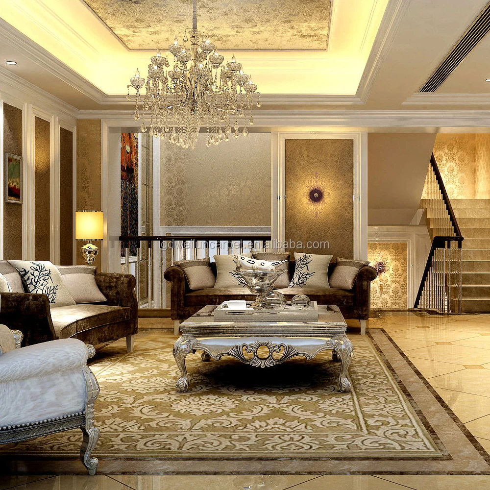 luxury Modern design Axminster carpets for home use and commercial use carpet tiles