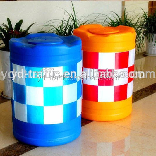 Road Safety Warning Plastic Water Barrel high quality water filled traffic barrier