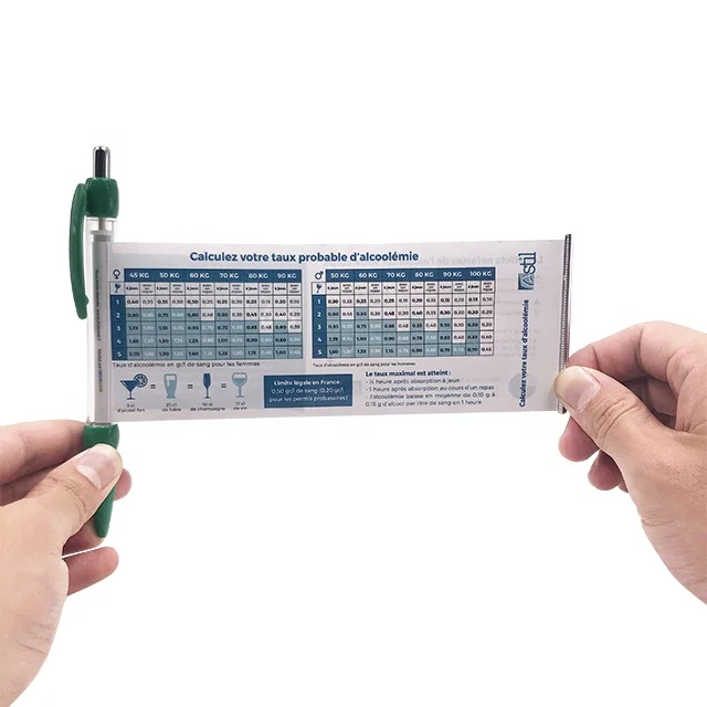 Рекламная пластиковая шариковая ручка-баннер с индивидуальным логотипом