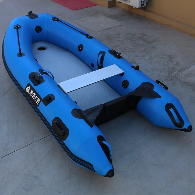 HYPALON or PVC rubber boat inflatable air deck floor boat
