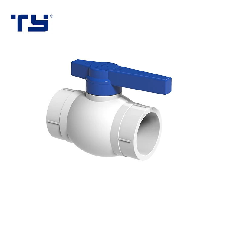 Good Quality PVC UPVC Rubber Joint Plastic Fitting Water Supply TIS Standard Valve (Socket)