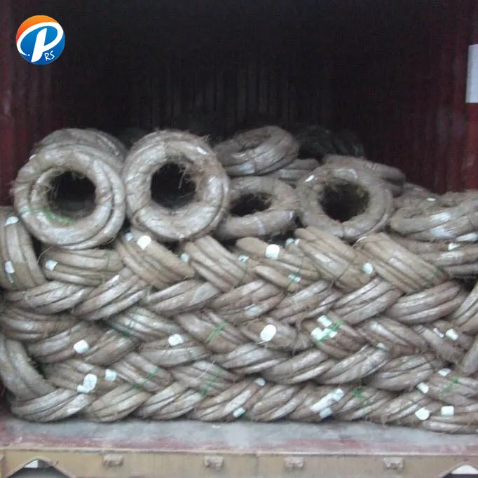 Black annealed binding wire, diameters 1.6mm-2.5mm 50kg/coil