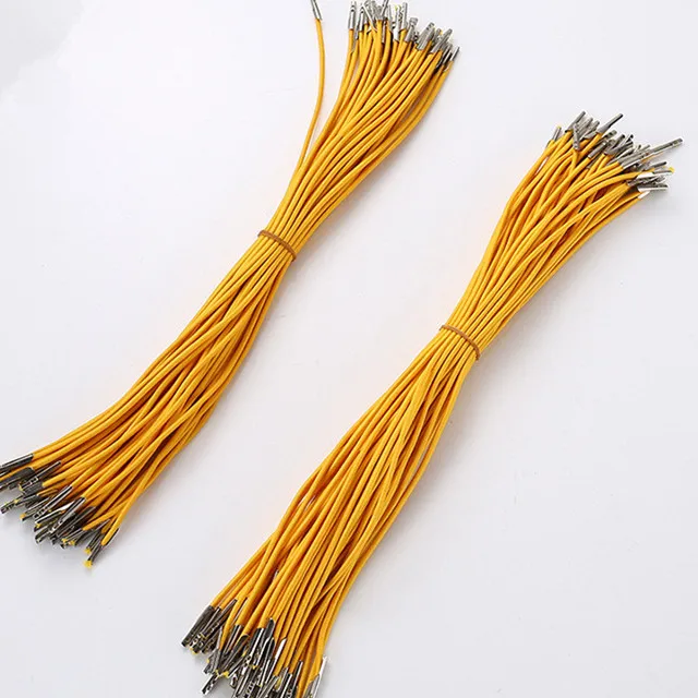 
1mm, 2mm, 2.5mm, 3mm, 4mm, 5mm black elastic rope with metal barbs 