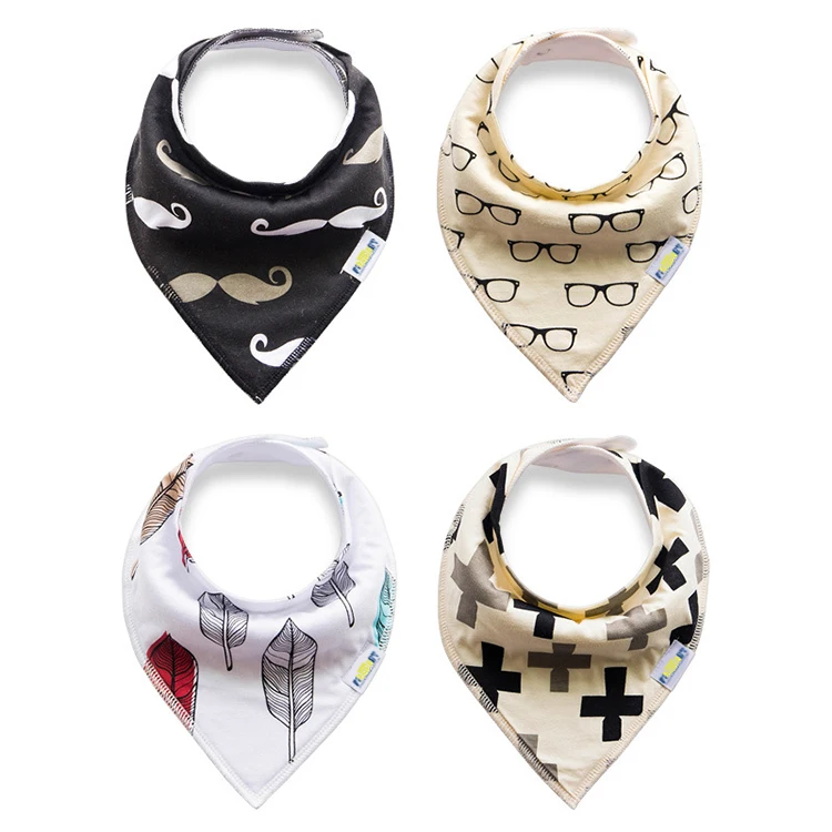 Amazon supply Factory wholesale wholesale blank baby bamboo bibs