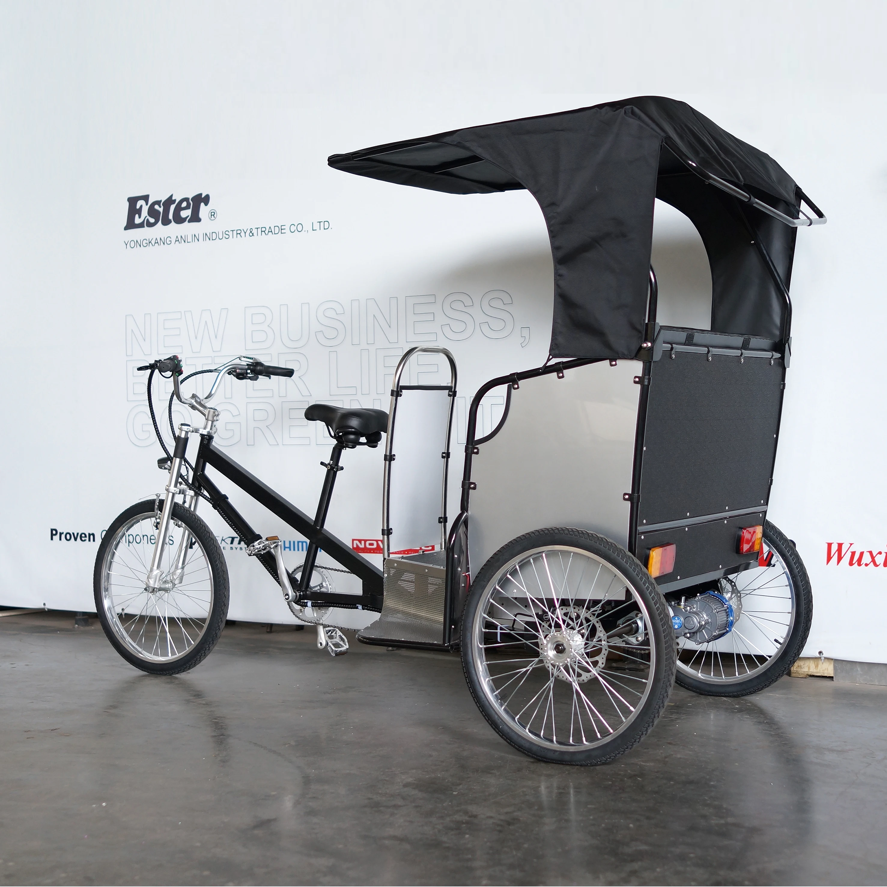 Differential Rickshaw,3 Wheel Bike taxi for sale