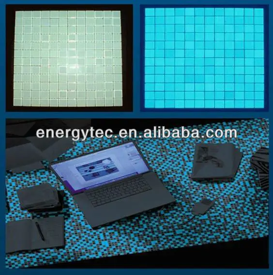Ceramic Tiles Glazed Metallic Tiles Interior Wall Square Glow in Dark Glass Mosaic Direct from China Midcentury EVERYGLOW CN;BEI