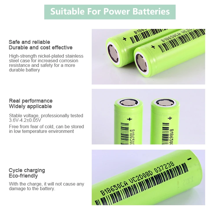 China Factory 3.7V 3.6V 2200Mah 2300Mah 2150Mah Rechargeable Li Ion 18650 Battery